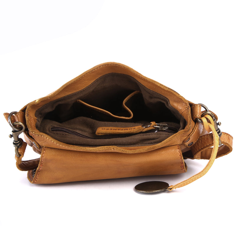 KOMPANERO Genuine Leather Women's Sling Bag (B-11513) in 2023